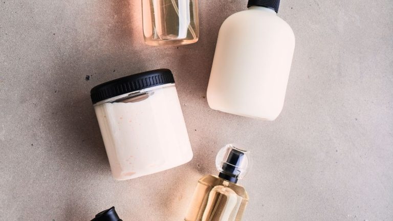 amazon beauty products that actually work flat lay