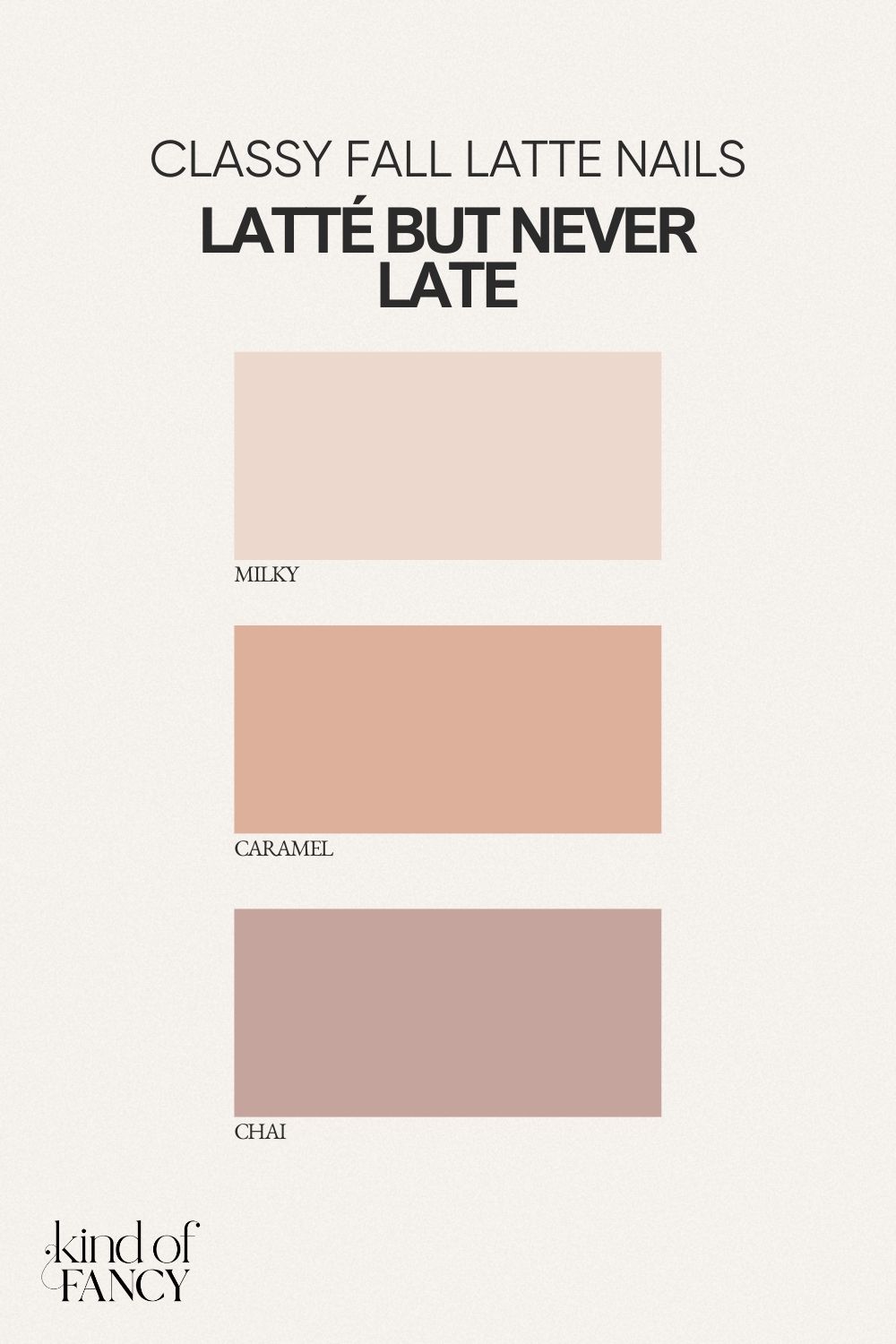 neutral fall nail colors latte manicure nail polish colors mood board