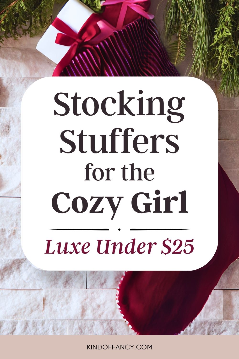 stocking stuffers for her under 25 cozy edition kindoffancy.com